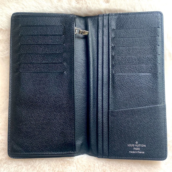 Louis Vuitton Brazza Damier Graphite Long Bifold Wallet - Authentic - Picture 3 of 15